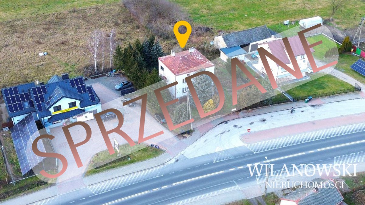 Dom wolnostojący na 14-arowej działce k. Mławy