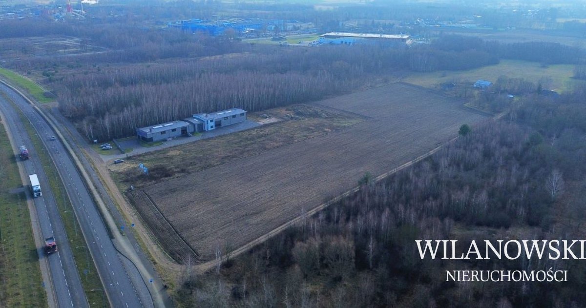 Działka 1,0064 ha w dzielnicy przemysłowej Ciechanowa