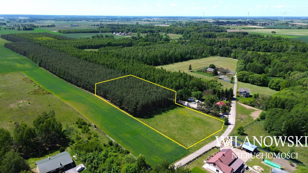 Działka 6400 m2 - Wola Kolonia, gm. Stupsk
