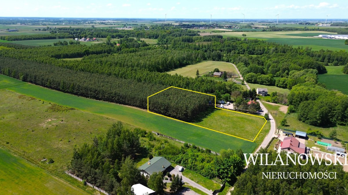 Działka 6400 m2 - Wola Kolonia, gm. Stupsk