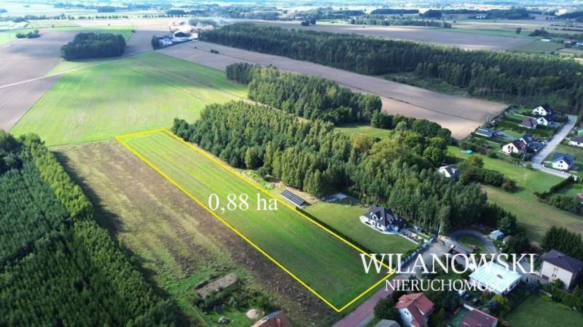 Działka 0,88 ha o przeznaczeniu rolno-budowlanym w Szydłowie