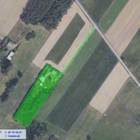 Siedlisko o pow. 0,5496 ha, gm. Strzegowo