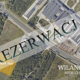 Działka 1,0064 ha w dzielnicy przemysłowej Ciechanowa