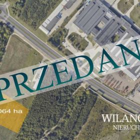 Działka 1,0064 ha w dzielnicy przemysłowej Ciechanowa