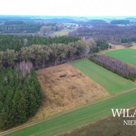 Działka budowlana 2993 m2 w sąsiedztwie lasu