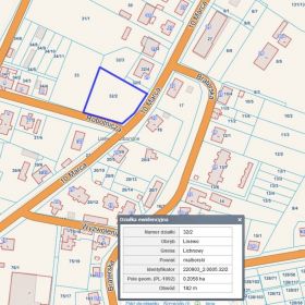 Działka 2060 m2 w centrum Lisewa Malborskiego