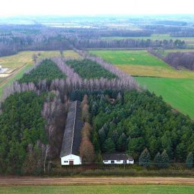 Teren 4,96 ha z halą produkcyjną i budynkiem biurowo-mieszkalnym