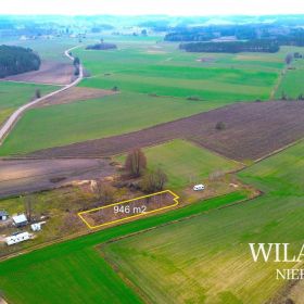 Działka o pow. 946 m2 / 3 km od Jeziora Zawadzkiego