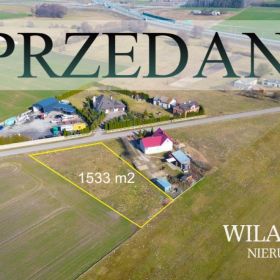 Działka budowlana 1533 m2 w Wiśniewie