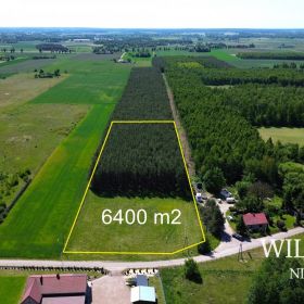 Działka 6400 m2 - Wola Kolonia, gm. Stupsk