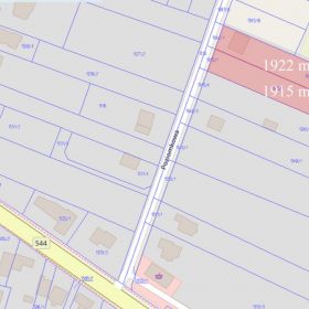 Działka 1922 m² na obrzeżach Mławy, osiedle domów jednorodzinnych