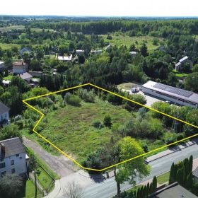 Działka inwestycyjna przy drodze wojewódzkiej - Mława, ul. Żuromińska