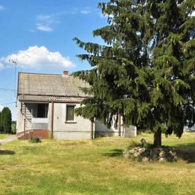 Siedlisko, budynki mieszkalne + gospodarcze + działka z lasem 5496 m2 