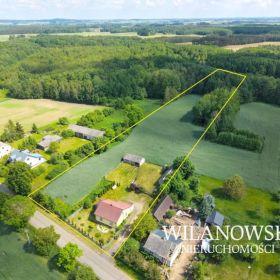 1,3 ha własnej przestrzeni | Siedlisko z zabudowaniami | Wola Dębska