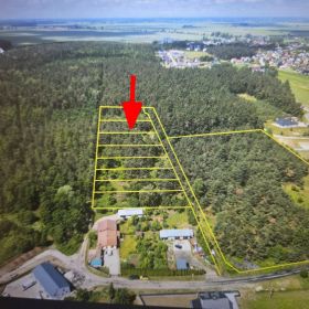 Działka budowlana przy lesie – Kraszewo, pełne media