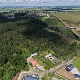 Działka budowlana przy lesie – Kraszewo, pełne media