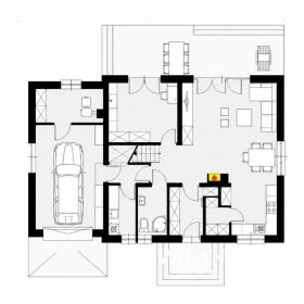 Dom wolnostojący 182 m² | Stan surowy otwarty | Spokojna okolica